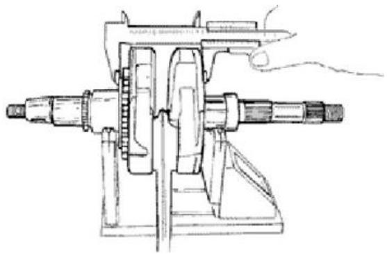 PIAGGIO XEVO - Inspecting the crankshaft components - 3