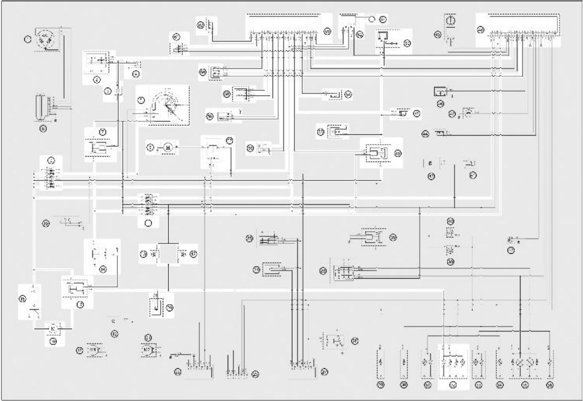 PIAGGIO XEVO - Circuit diagram - 1