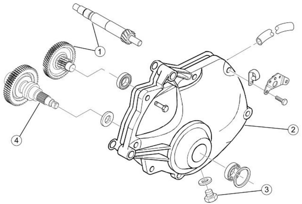 PIAGGIO XEVO - Final gear assay. - 1