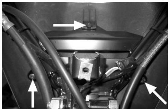 PIAGGIO XEVO - Rear handlebar cover - 1