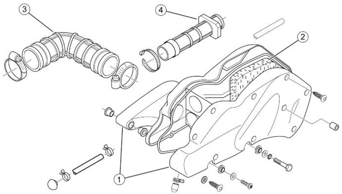 PIAGGIO XEVO - Air cleaner - 1