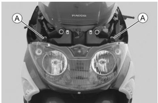 PIAGGIO XEVO - Headlight assay. - 1