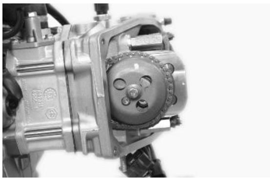 PIAGGIO XEVO - Removing the timing system drive - 1