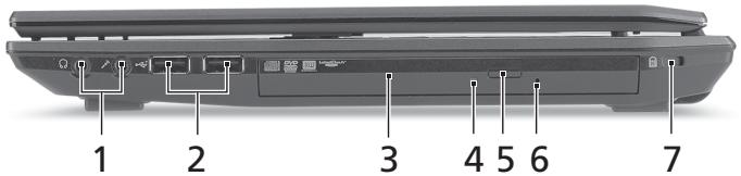 ACER TRAVELMATE 4740G - Høyre visning - 1