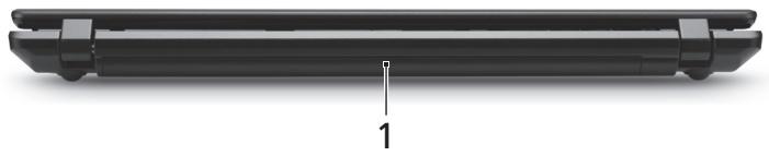 ACER TRAVELMATE 5735G - πiσω πλεύρα - 1