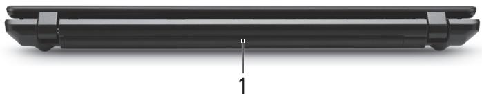 ACER TRAVELMATE 5735G - 背面 - 1