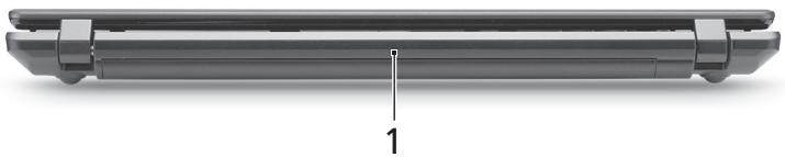 ACER TRAVELMATE 5740Z - Pohled zezadu - 1