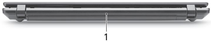 ACER TRAVELMATE 5740Z - Pohlad zozadu - 1