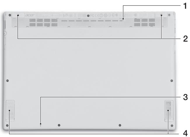 ACER ASPIRE S7-191 - Onderkant - 1