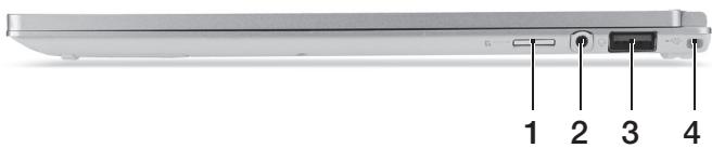 ACER ASPIRE S7-191 - Right view - 1