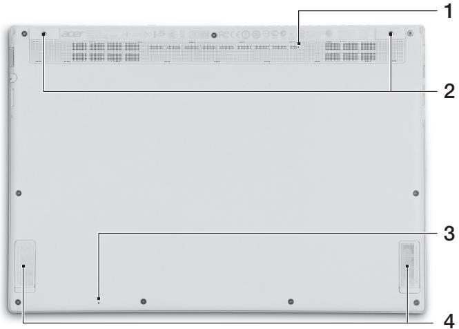 ACER ASPIRE S7-191 - Unterseite - 1