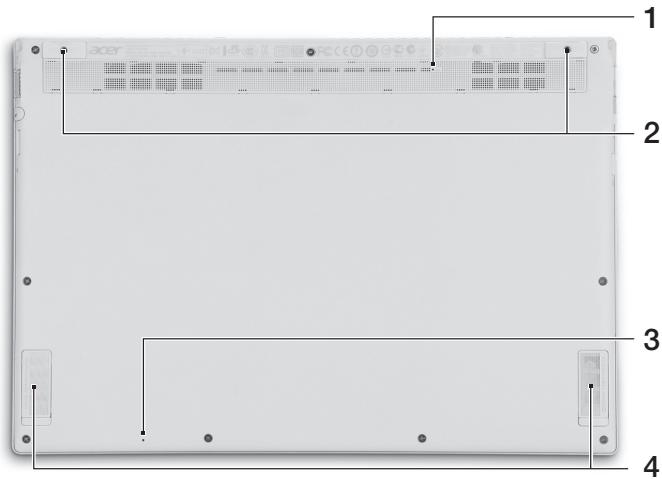 ACER ASPIRE S7-191 - Base view - 1