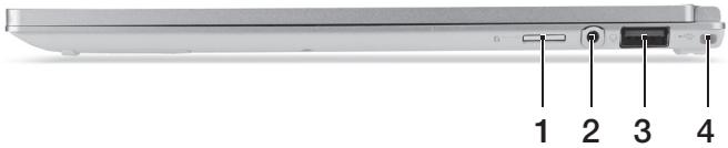 ACER ASPIRE S7-191 - 右视图 - 1