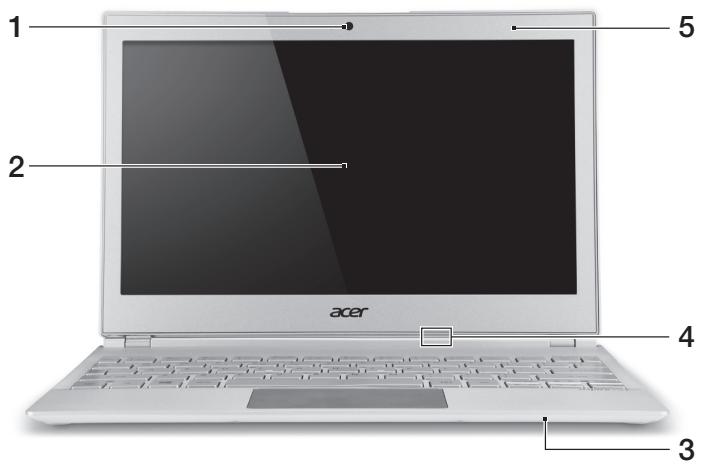 ACER ASPIRE S7-191 - Tampak layar - 1