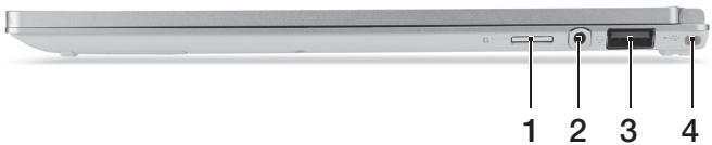 ACER ASPIRE S7-191 - 右視圖 - 1