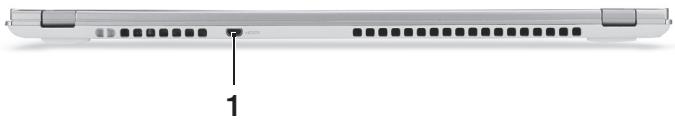 ACER ASPIRE S7-191 - Rear view - 1