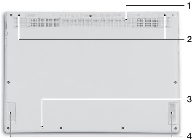 ACER ASPIRE S7-191 - Pohlad zdola - 1