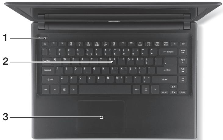 ACER ASPIRE V5-471PG - 키보드 모습 - 1