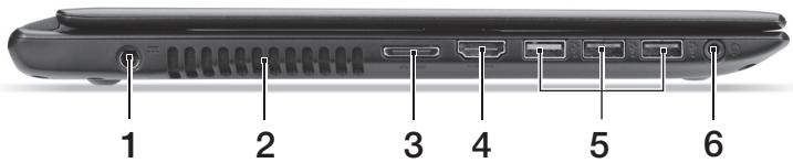 ACER ASPIRE V5-471PG - 왼쪽 모습 - 1