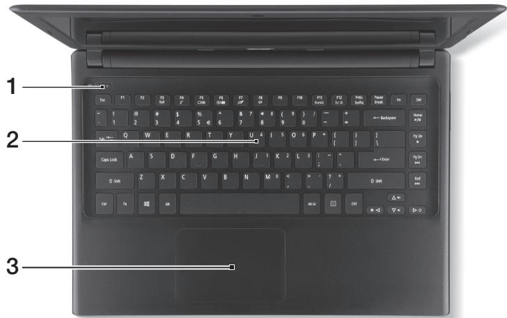 ACER ASPIRE V5-471PG - Toetsenbord-overzicht - 1