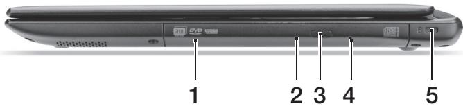 ACER ASPIRE V5-471PG - 右视图 - 1