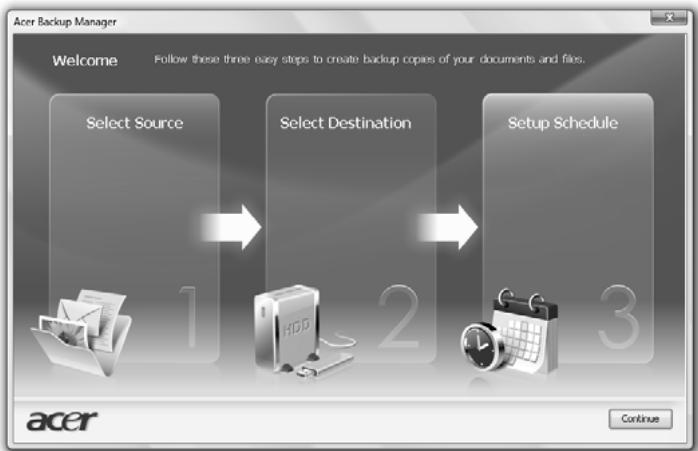 ACER ASPIRE 5552G - Acer Backup Manager - 3