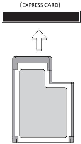 ACER ASPIRE 5552G - Vkladanie karty ExpressCard - 1