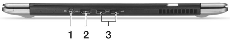 ACER ASPIRE S3-371 - 後視圖 - 1