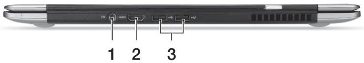 ACER ASPIRE S3-371 - Vaizdas iš užpakalio - 1