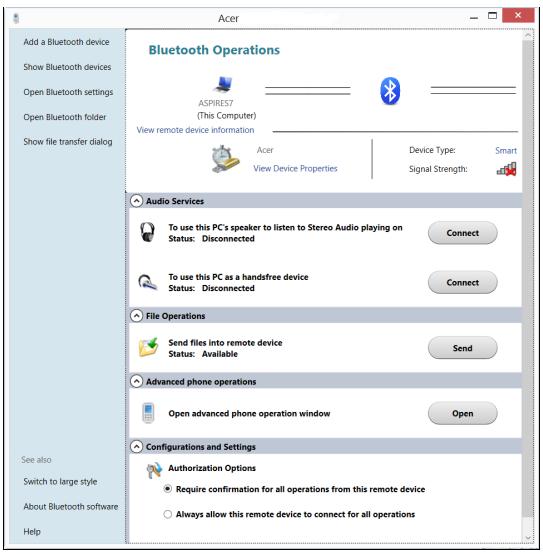 ACER ASPIRE V3-771G-73636G1TMAII - Adăugarea unui dispositiv Bluetooth - 6