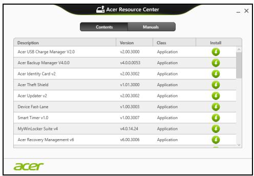 ACER ASPIRE V3-771G-73636G1TMAII - Reinstalar controladores y aplicaciones - 2