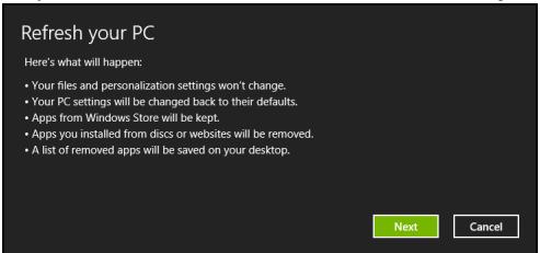 ACER ASPIRE V3-771G-73636G1TMAII - Персаннирано Вьзсановаяне с Acer Recovery Management - 2
