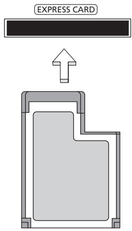 ACER ASPIRE V3-771G-73636G1TMAII - Inserting an ExpressCard - 1