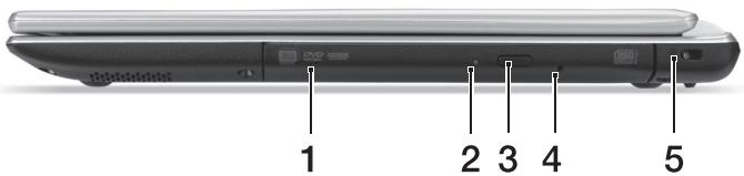 ACER ASPIRE V5-431PG - 右视图 - 1