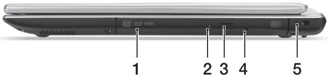 ACER ASPIRE V5-431PG - Sağ görünüm - 1