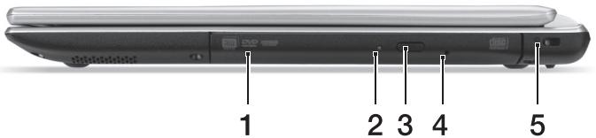 ACER ASPIRE V5-431PG - Rechterkant - 1