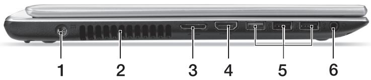 ACER ASPIRE V5-431PG - Pogled z leve - 1