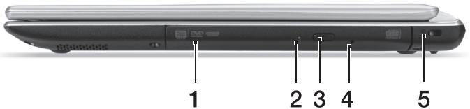 ACER ASPIRE V5-431PG - Vista direita - 1