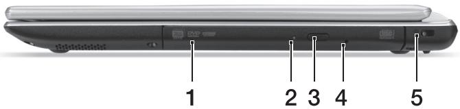 ACER ASPIRE V5-431PG - 오른쪽 모습 - 1
