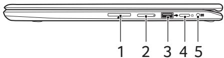 ACER ASPIRE R5-431T - Vue droite - 1