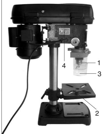 EINHELL SB 401-1 - Werkstuk spannen - 1