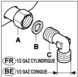 CANDY PL2250XX - SEQUENCE DES OPERATIONS DE MONTAGE - 1