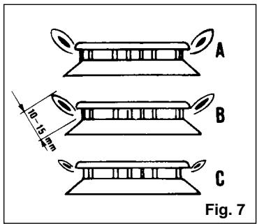 CANDY PL2250XX - RegULAÇÃO dos queimadores - 2