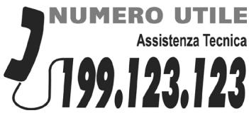 CANDY CBP612 - UN SOLO NUMERO TELEFONICO PER OTTENERE ASSISTENZA. - 1
