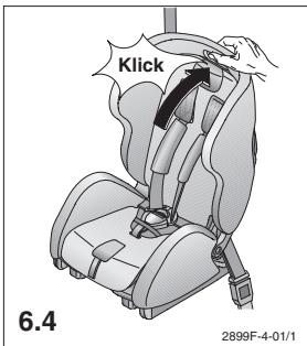 RECARO YOUNG EXPERT PLUS - Montage avec ceinture à trois points : - 2