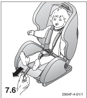 RECARO YOUNG EXPERT PLUS - Attacher l'enfant : - 3