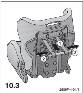 RECARO YOUNG EXPERT PLUS - Ruheposition einstellen: - 1