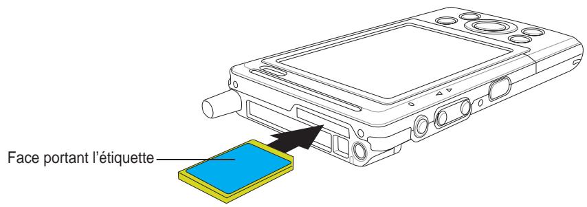 ASUS MYPAL A716 - Pour installer une carte SD: - 1