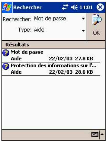 ASUS MYPAL A716 - Pour chercher une information: - 1