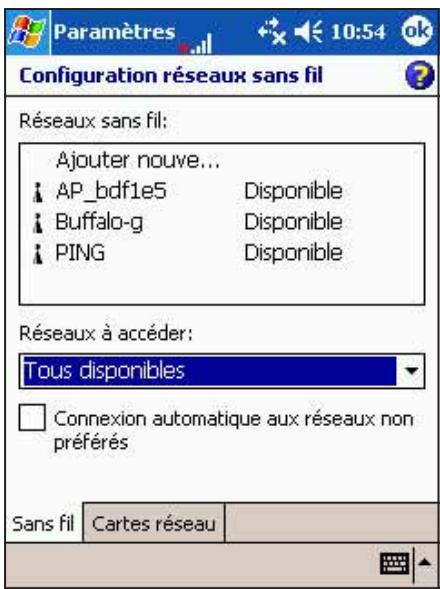 ASUS MYPAL A716 - Pour configurer un réseau sans fil: - 2
